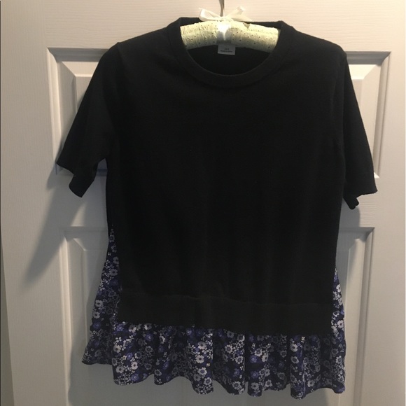 kate spade Tops - Kate Spade Broome Street Knit & Floral top
